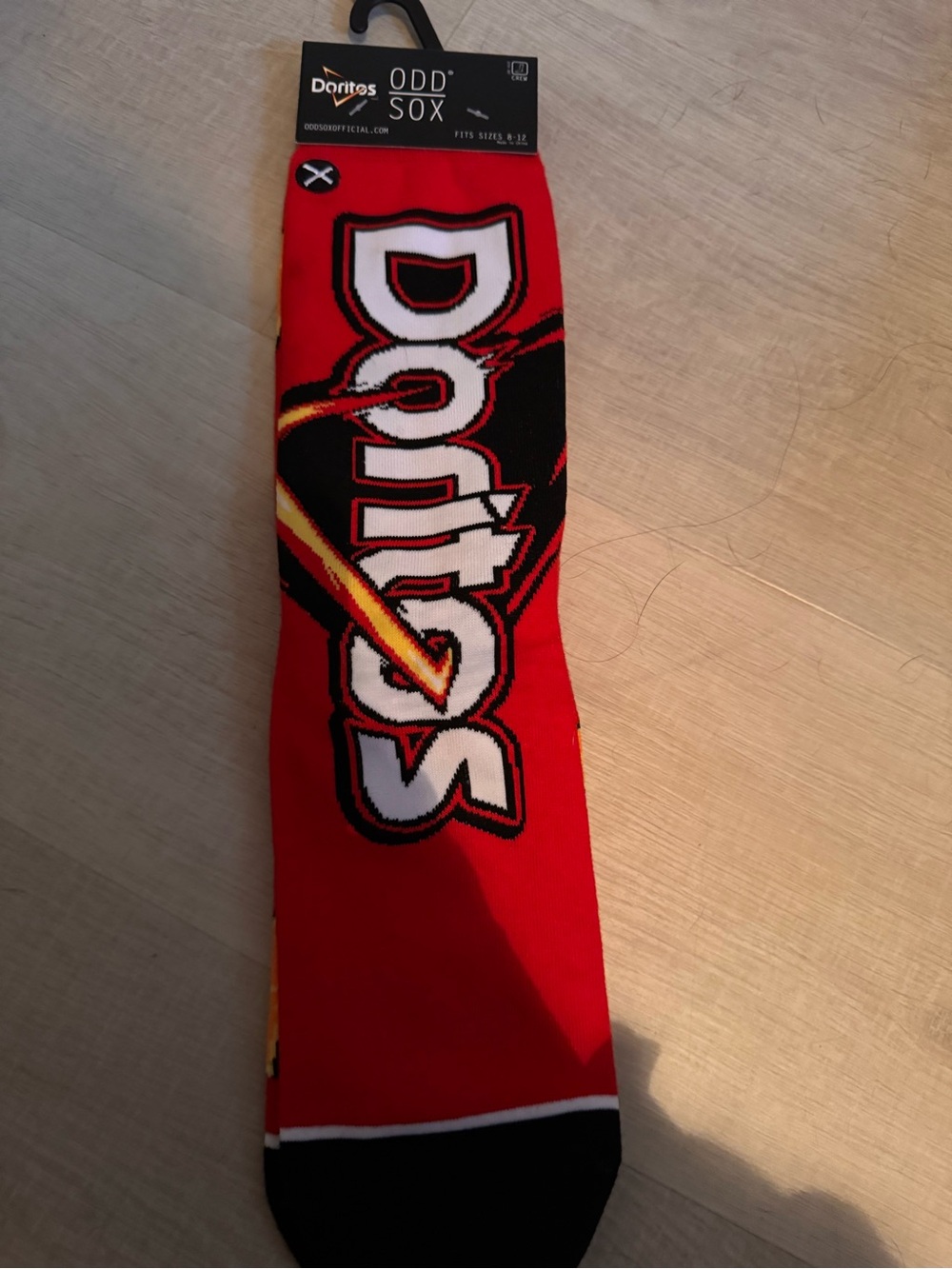 Doritos x Odd Sox Red Logo Crew Socks